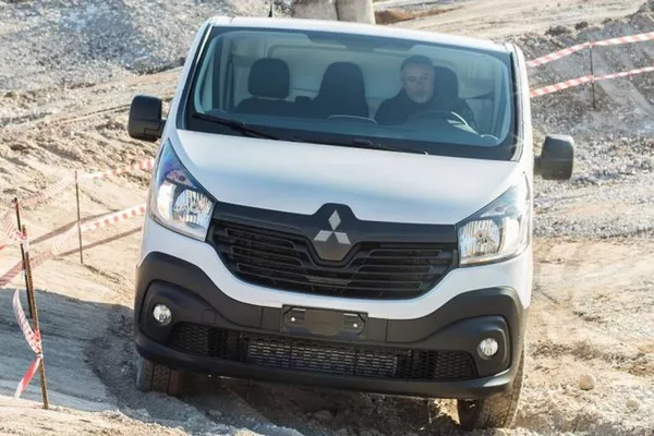 New Mitsubishi van front view