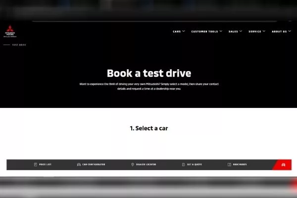 MMPC Test Drive Page