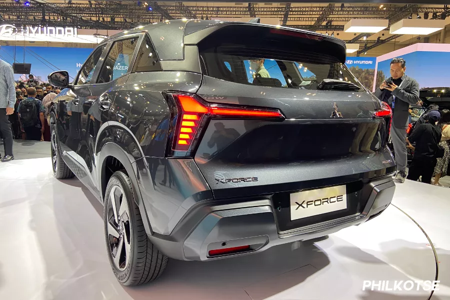 Mitsubishi Xforce rear view