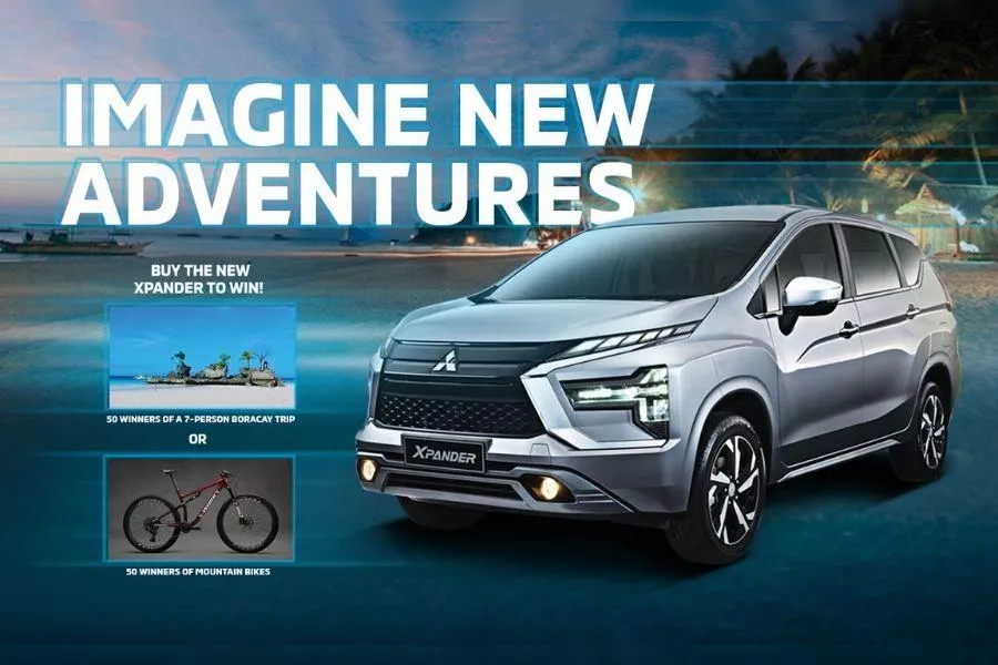 Mitsubishi Xpander Boracay trip promo