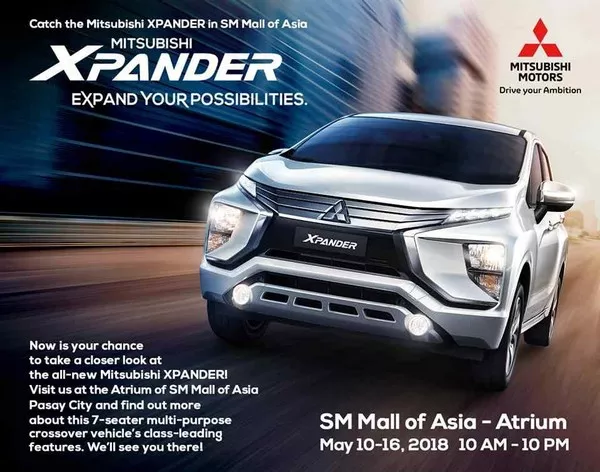 Mitsubishi Xpander 2018 event poster