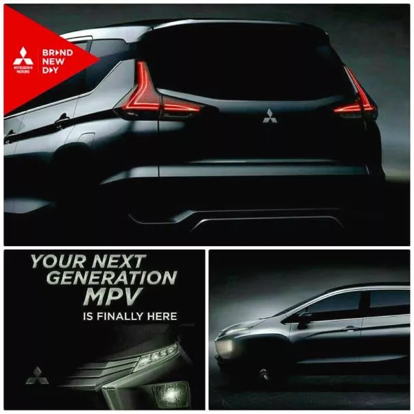 Teaser images of the Mitsubishi XM Concept