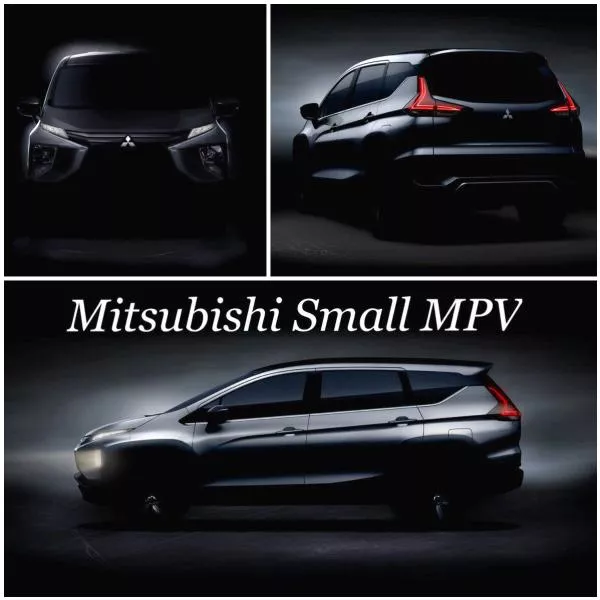 Teaser images of the Mitsubishi XM Concept