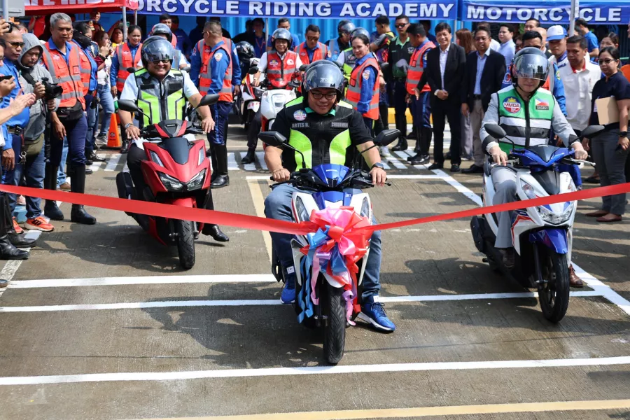 MMDA Motorcycle Riding Academy opening