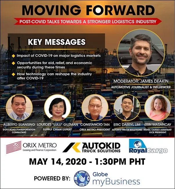 A picture of the Moving Forward promotional poster