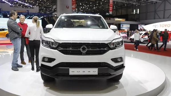 SsangYong Musso 2018 front view