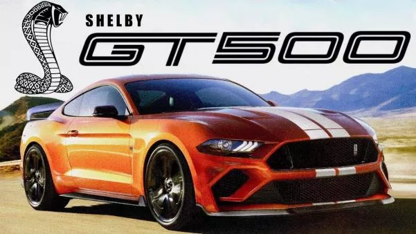 Ford Mustang Shelby GT500 2019 angular front