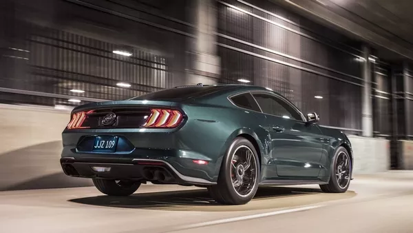 Ford Mustang Bullitt 2019 angular rear