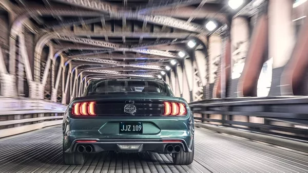 Ford Mustang Bullitt 2019 rear view