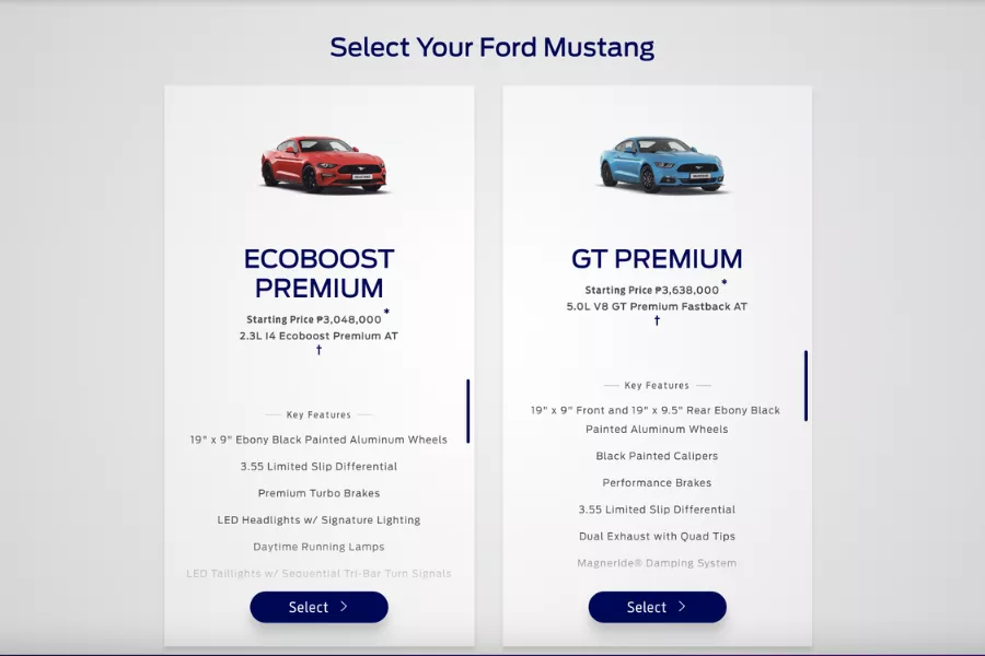 Ford PH online reservation Portal