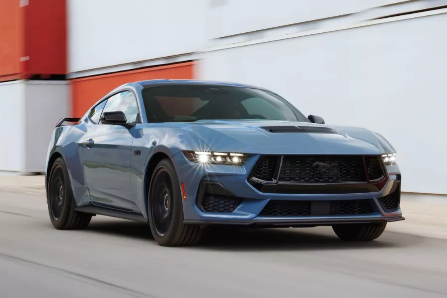 The next-gen Mustang GT A picture of the next-gen Ford Mustang GT