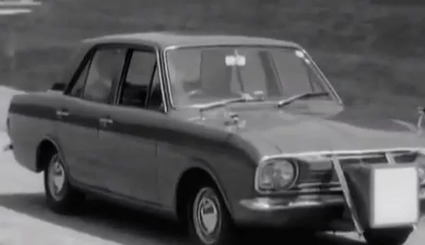 mysterious black sedan running on a haunted road in the philippines