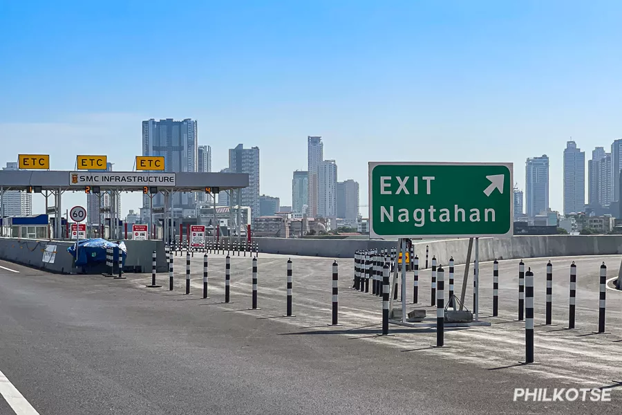 A picture of the Skyway Stage 3 Nagtahan Exit