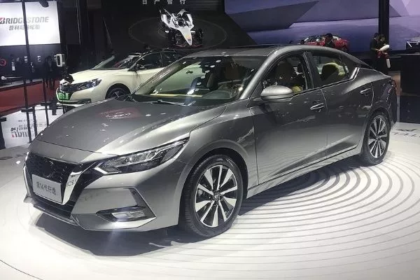 A picture of the new Nissan Sylphy.