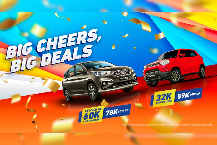 Suzuki Big Cheers and Big Deals promo