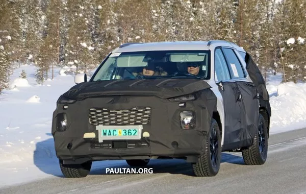 new Hyundai SUV front view