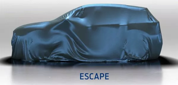 The new Ford Escape looks more curvaceous zoom-in picture of next-gen Ford Escape