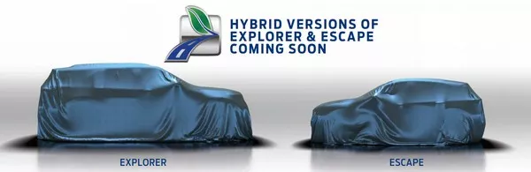 Both Explorer and Escape are expected to come with hybrid versions teaser of Ford Explorer and Ford Escape