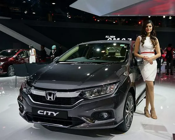 Angular front of the current Honda City