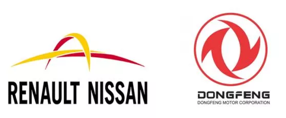 Renault-Nissan and Dongfeng logos