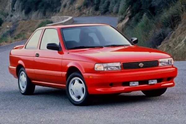 Nissan Sentra B13 SE-R angular front The Nissan Sentra B13 SE-R