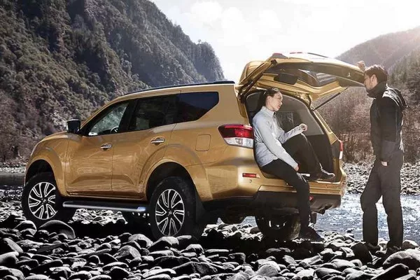 Nissan Terra 2018 angular rear