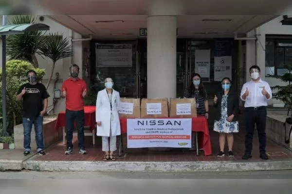 Nissan in the Philippines donation turn over to RITM