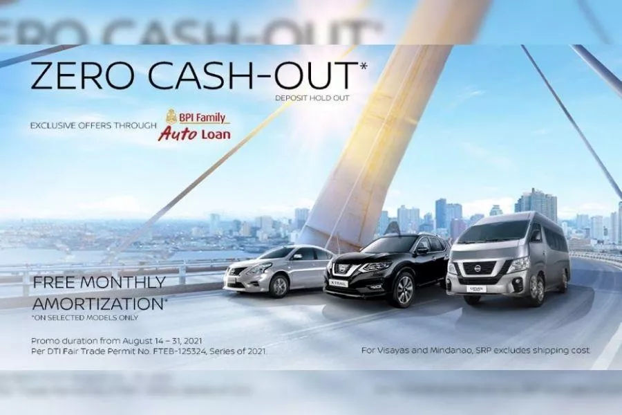 Zero cash out deal from Nissan Philippines