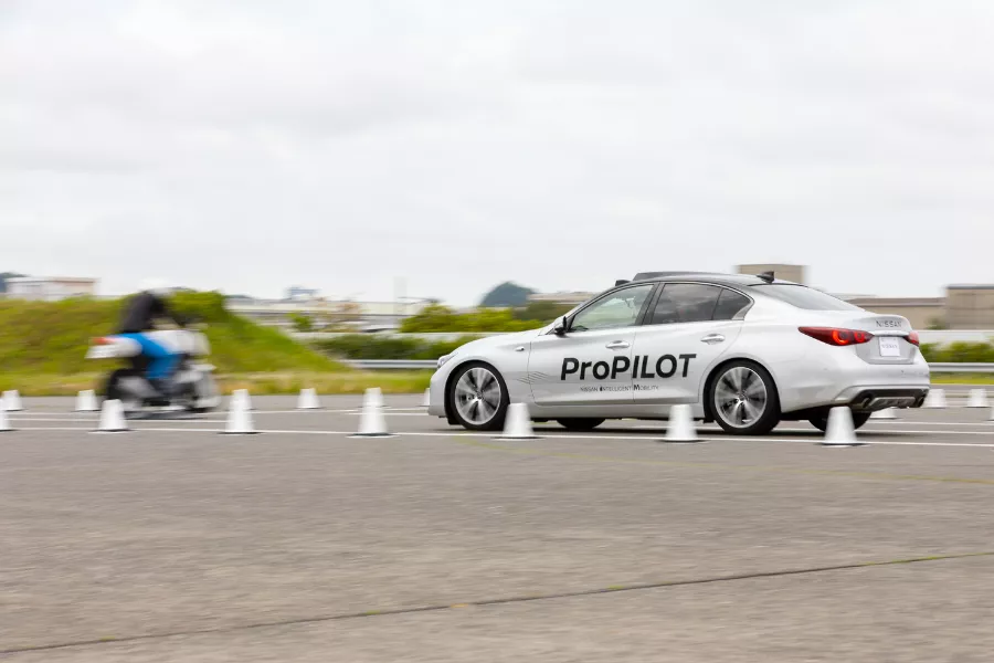 Nissan ProPilot Concept Zero Prototype front view