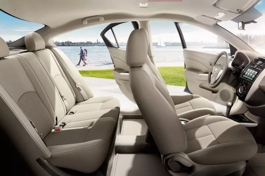 Nissan Almera interior view