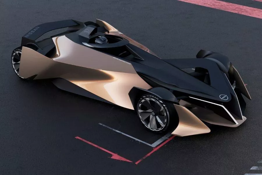 Nissan Ariya Single Seater Concept front view