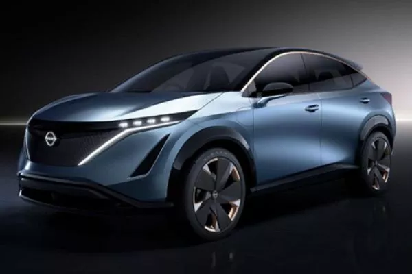 The Nissan Ariya concept might be the herald of NIssan's next big release A picture of the Nissan Ariya