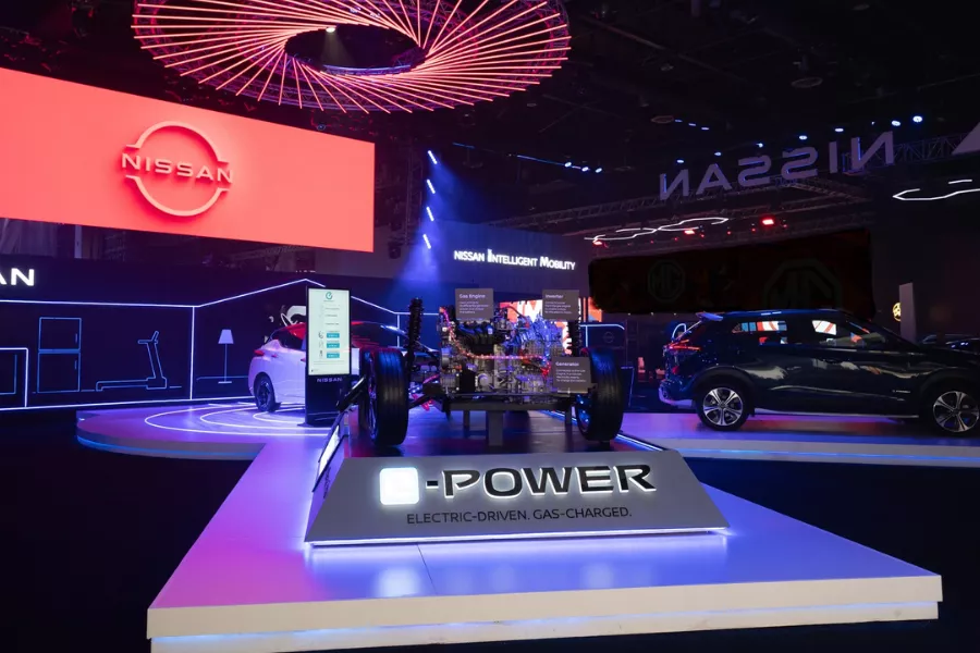 Nissan's 2023 MIAS booth