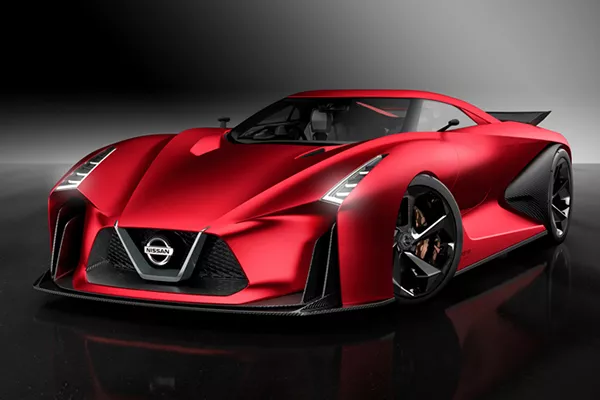 A picture of the Nissan Vision Concept Gran Turismo