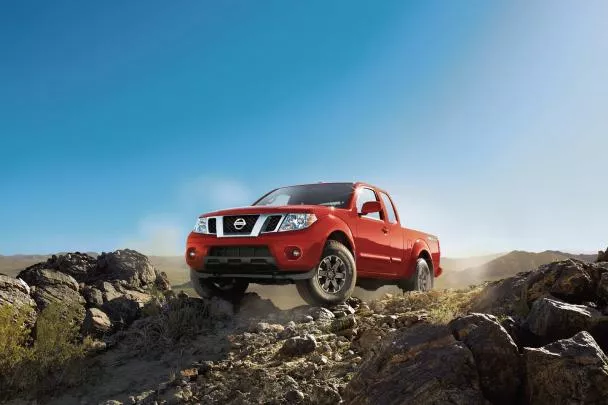 Nissan Frontier angular front