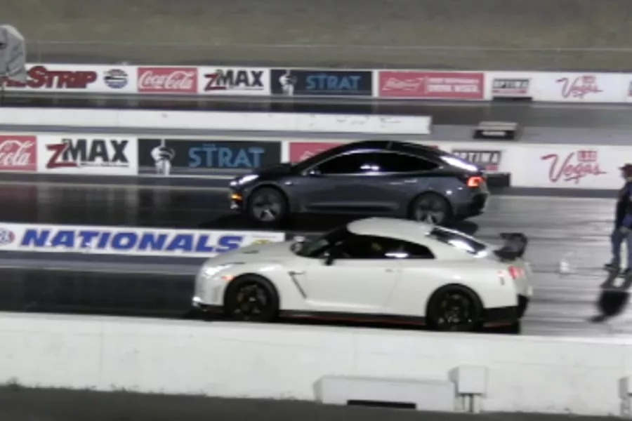 Nissan GT-R vs. Tesla Model 3