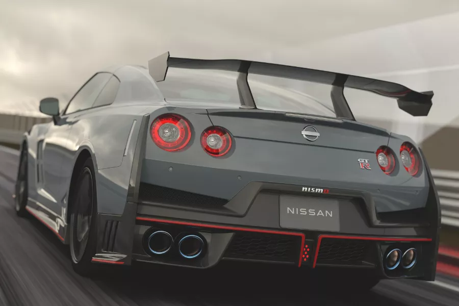 Nissan GT-R rear view
