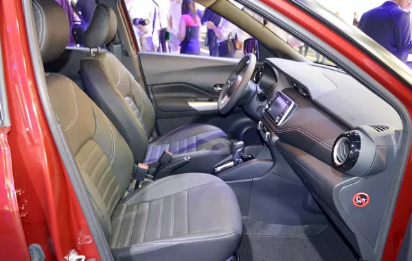 cabin of the Nissan Kicks at 2017 Dubai Motor Show