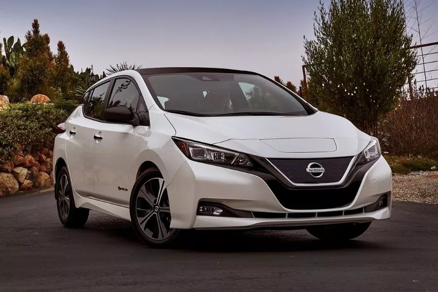 Nissan LEAF front view