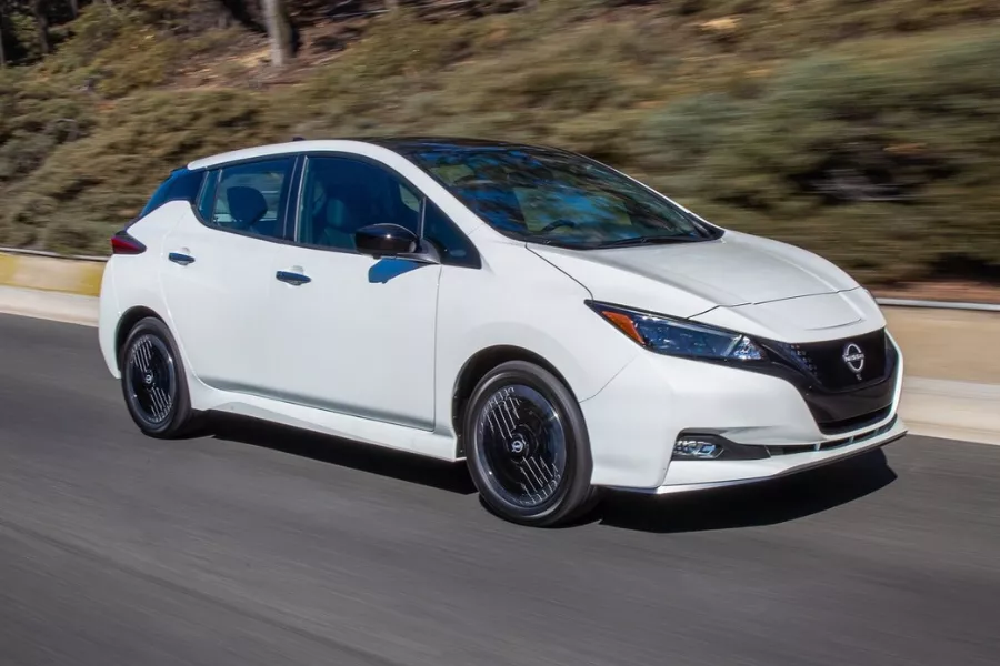 Nissan LEAF front view