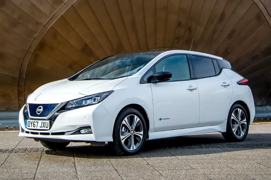 A picture of the Nissan LEAF