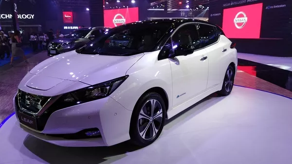nissan leaf at pims 2018