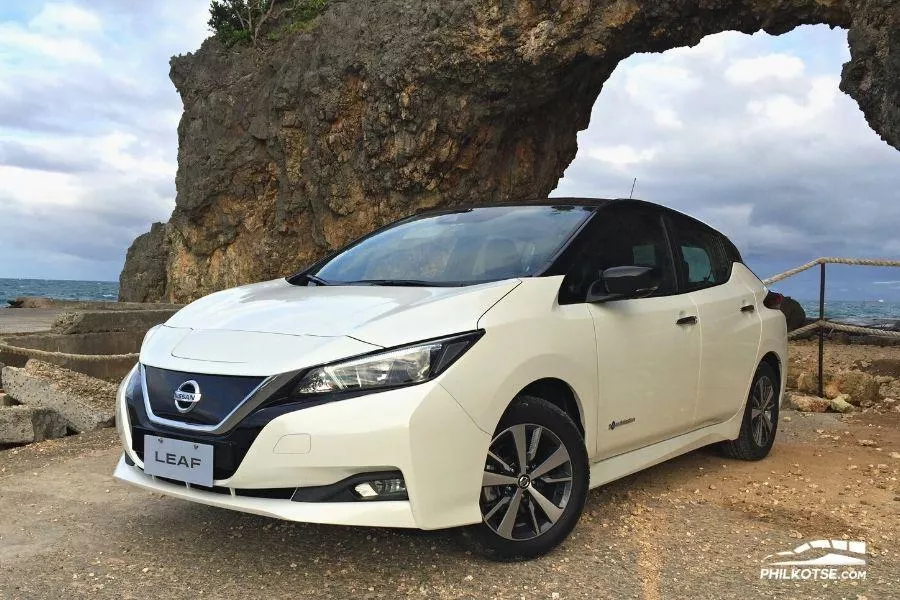 Nissan LEAF front view