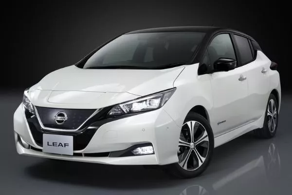 Nissan LEAF front view