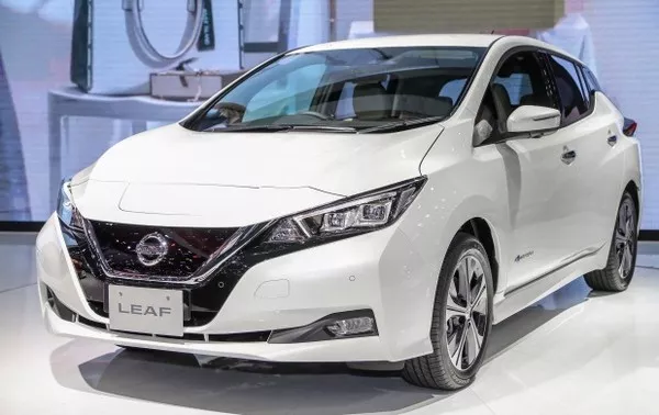 The Nissan Leaf EV at Bangkok 2018