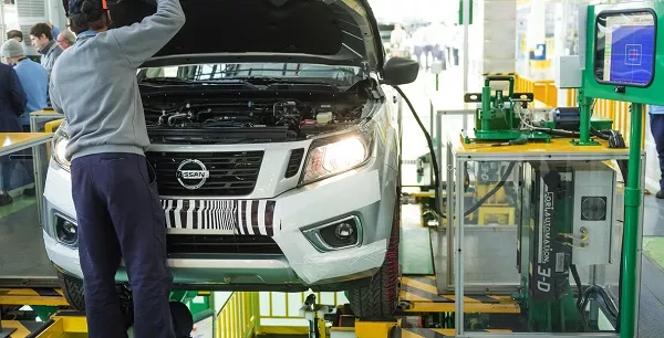 nissan navara production