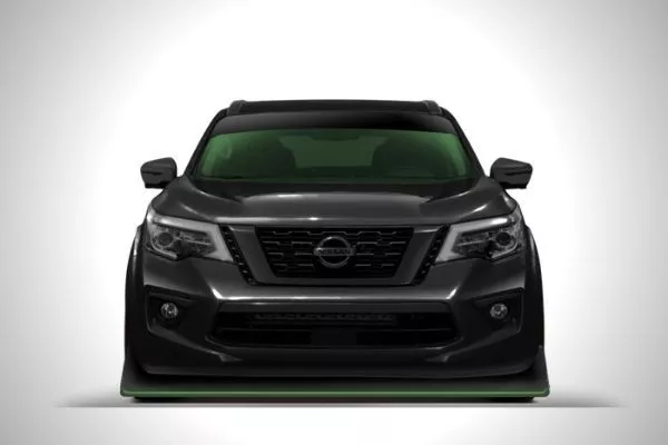 A picture of the front of the planned Navara-R