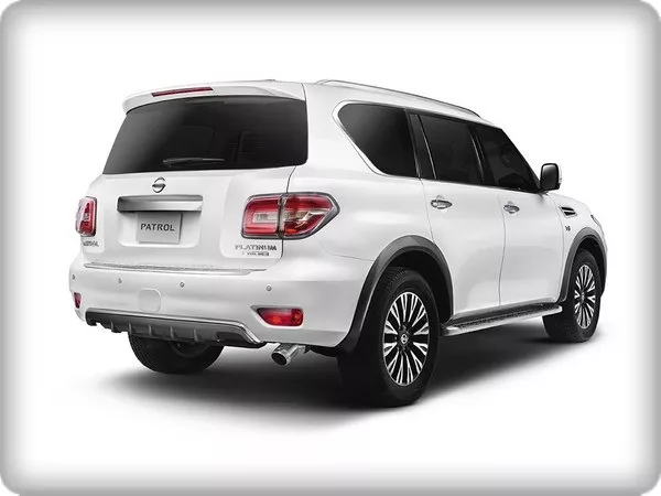 The Patrol 2019 has landed in showrooms in Saudi Arabia, UAE and other GCC nations Nissan Patrol 2019 angular rear