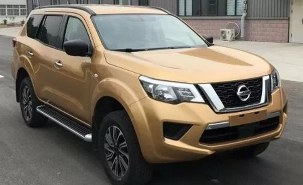 Nissan “pickup-based” SUV - Nissan Terra angular front