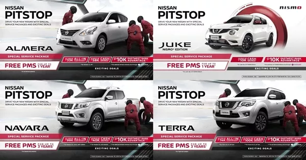 Nissan Pitstop promo